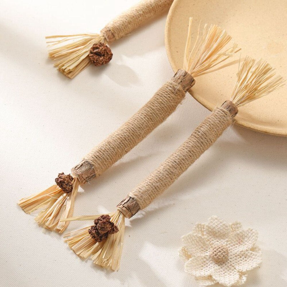 Natural Silvervine Stick Cat Chew Toy-2pcs